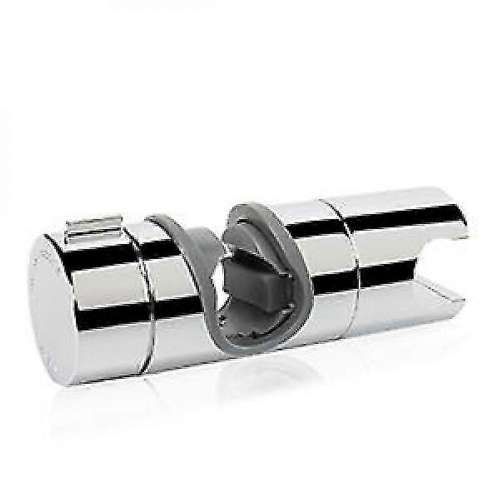 Shower Head Holders, Shower Riser Rail Replacement For 18-25mm Abs Chrome Plated Shower Holder Bracket With Side Knob EED