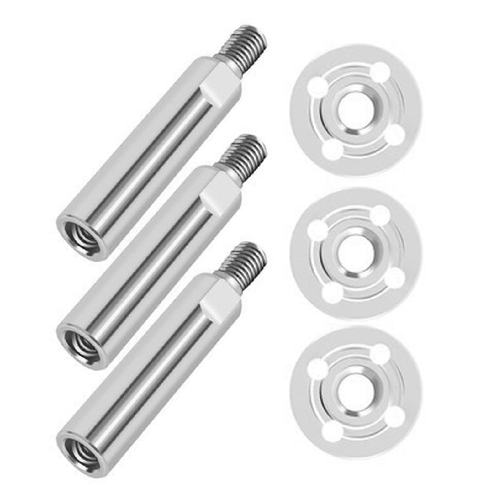 Angle Grinder Extension Connecting Rod Set Rustproof Corrosion Resistant Easy Installation Thread Extension Connecting Rod Kit