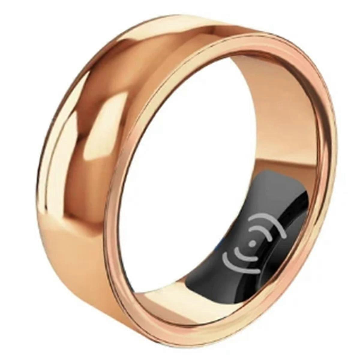Smart Ring Sundhedsmonitor Til Mænd Kvinder Bluetooth Blodtryk Puls Søvn Monitor Ip68 Wate