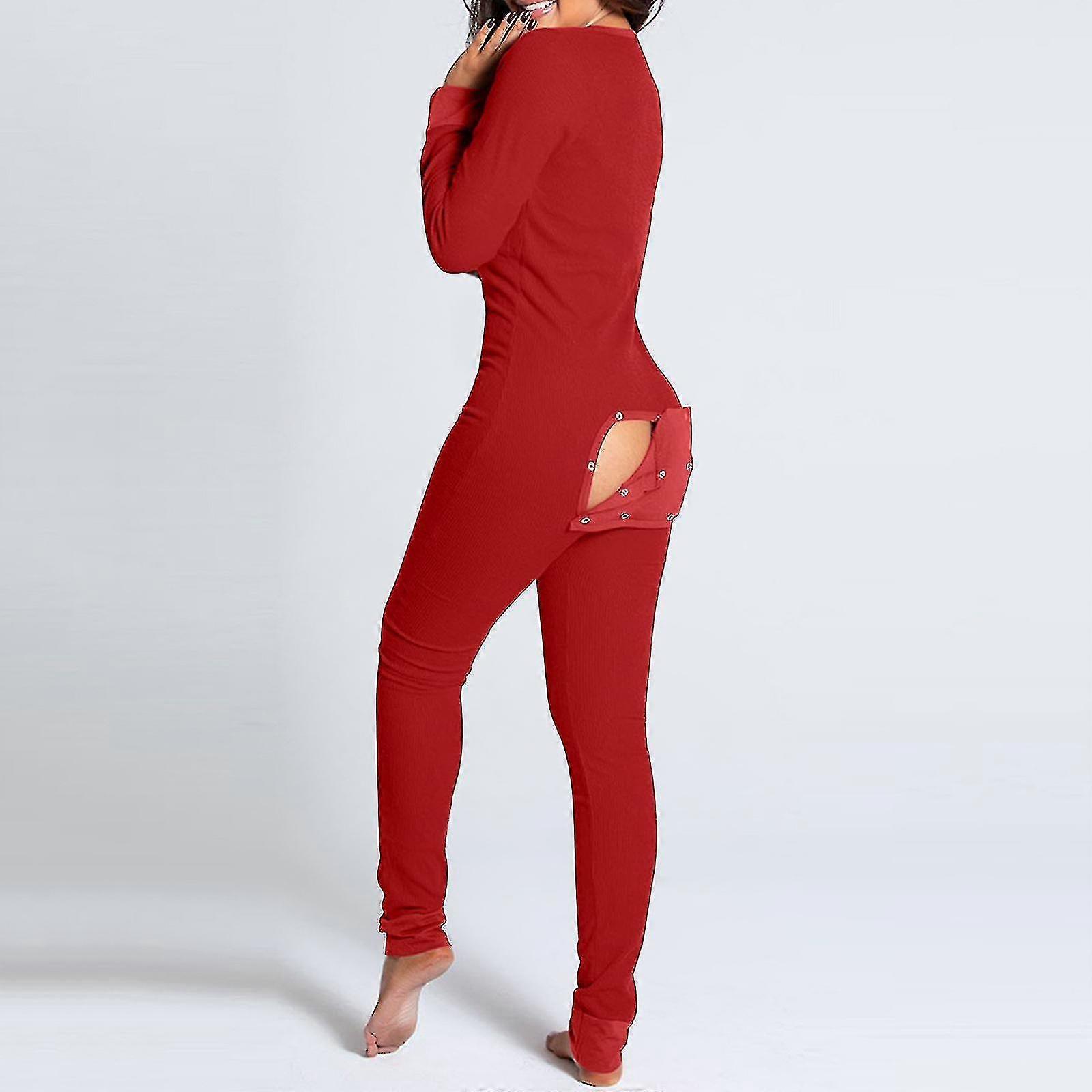 Pyjama une pièce pour femmes le plus vendu avec dos ouvert pour plus de commodité