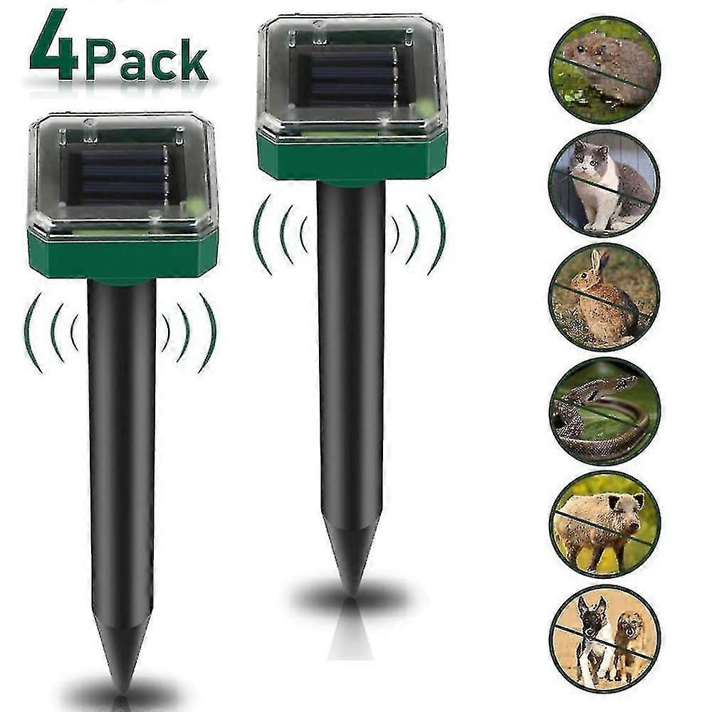 Solar Ultrasonic Snake Mouse Repellers Pest Rodent Repeller Reject