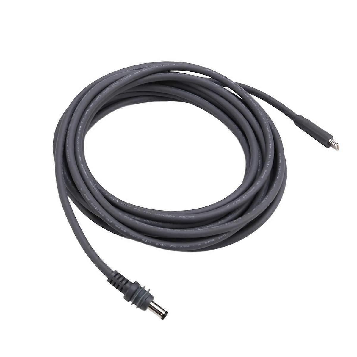 5M USB-C to DC Power Cable for PD Chargers Compatible with for Mini Efficient Charging Solution