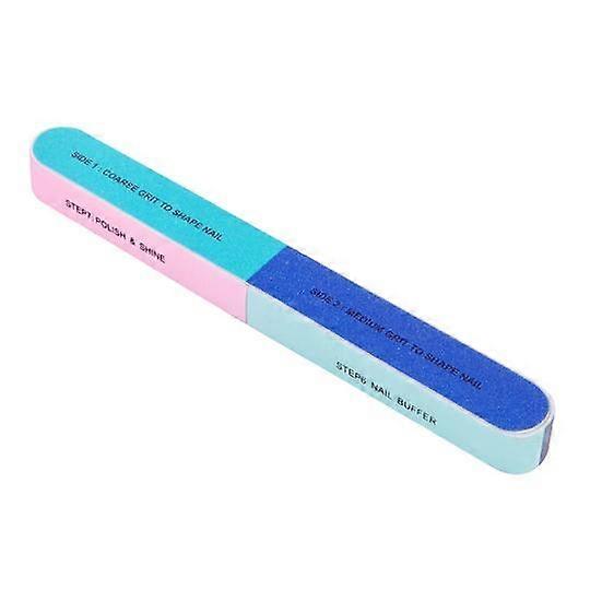 Nail File Creative Function Print Finger Polishing EVA Emery Board Manicure Tool for Home Use