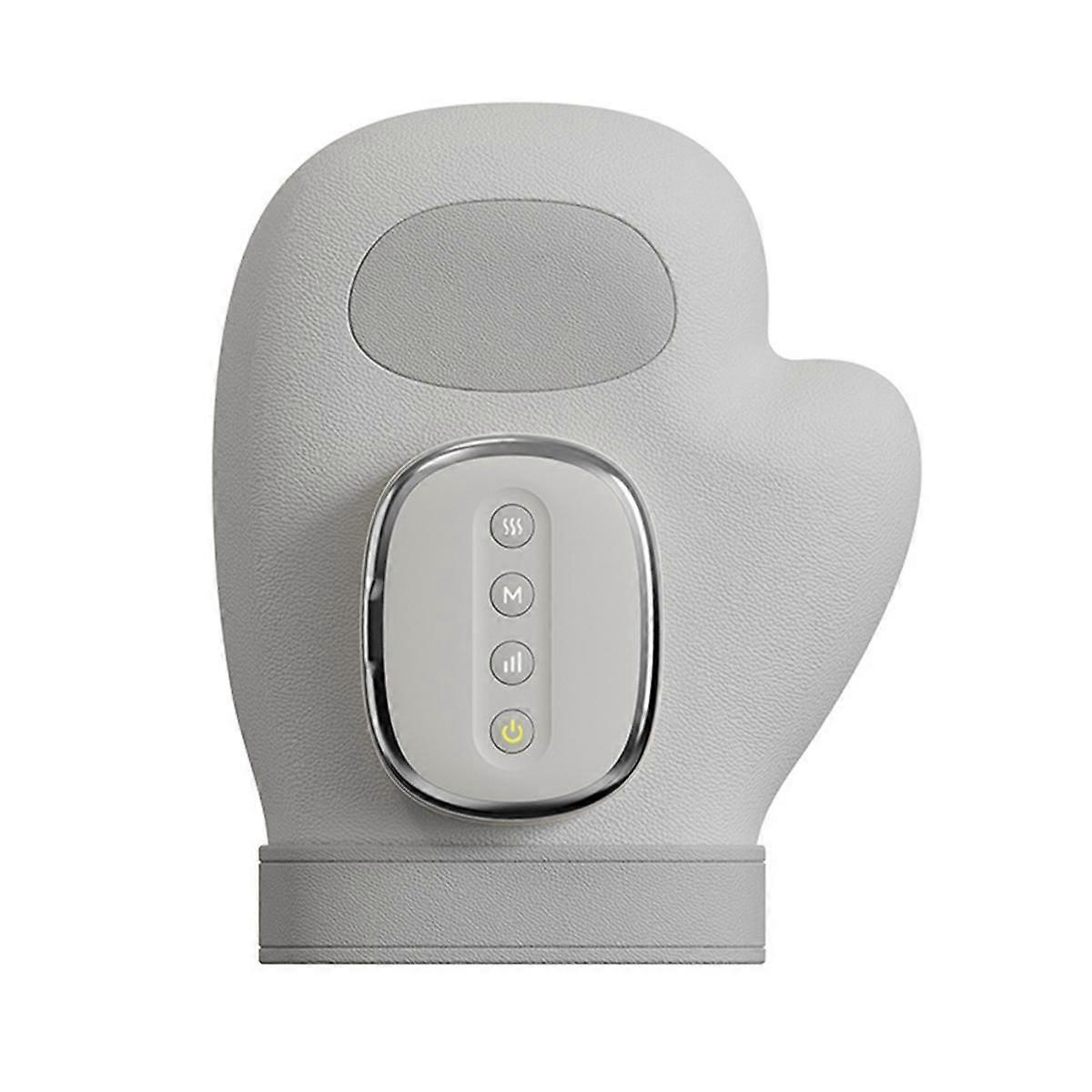 Hand Massager Cordless 5 Levels of Intensity Adjustment Finger Massager with Heat and Compression
