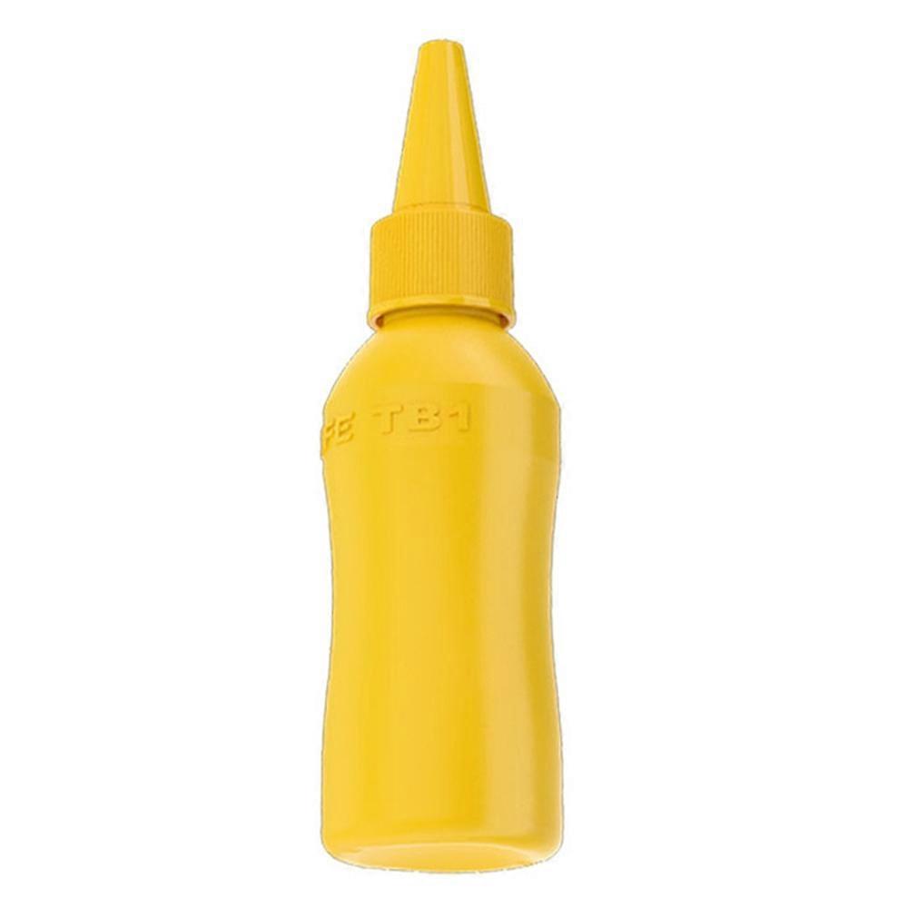 RELIFE TB1 50ml Anti-Static Solvent Bottle Double Cap Design Liquid Alcohol Bottle Dispenser - Yello