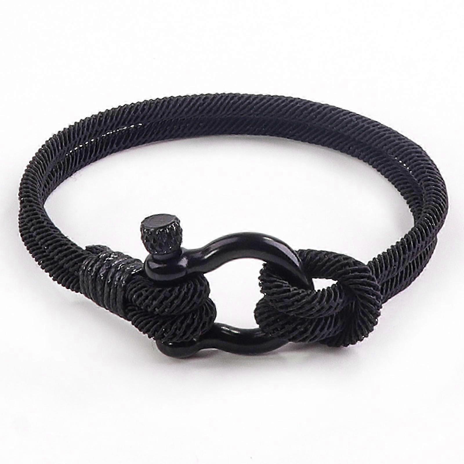 إلى حفيدي أحبك إلى الأبد سوار بحري مقاوم للماء Paracord الكفة معصمه هدايا عيد ميلاد لابن الأولاد