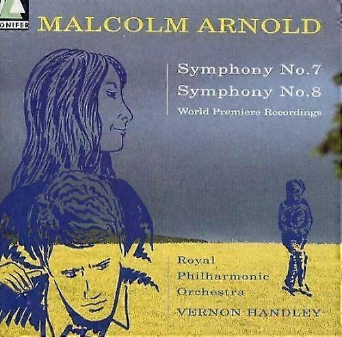 Malcolm Arnold Arnold Symphonies Nos 7 amp 8 CD