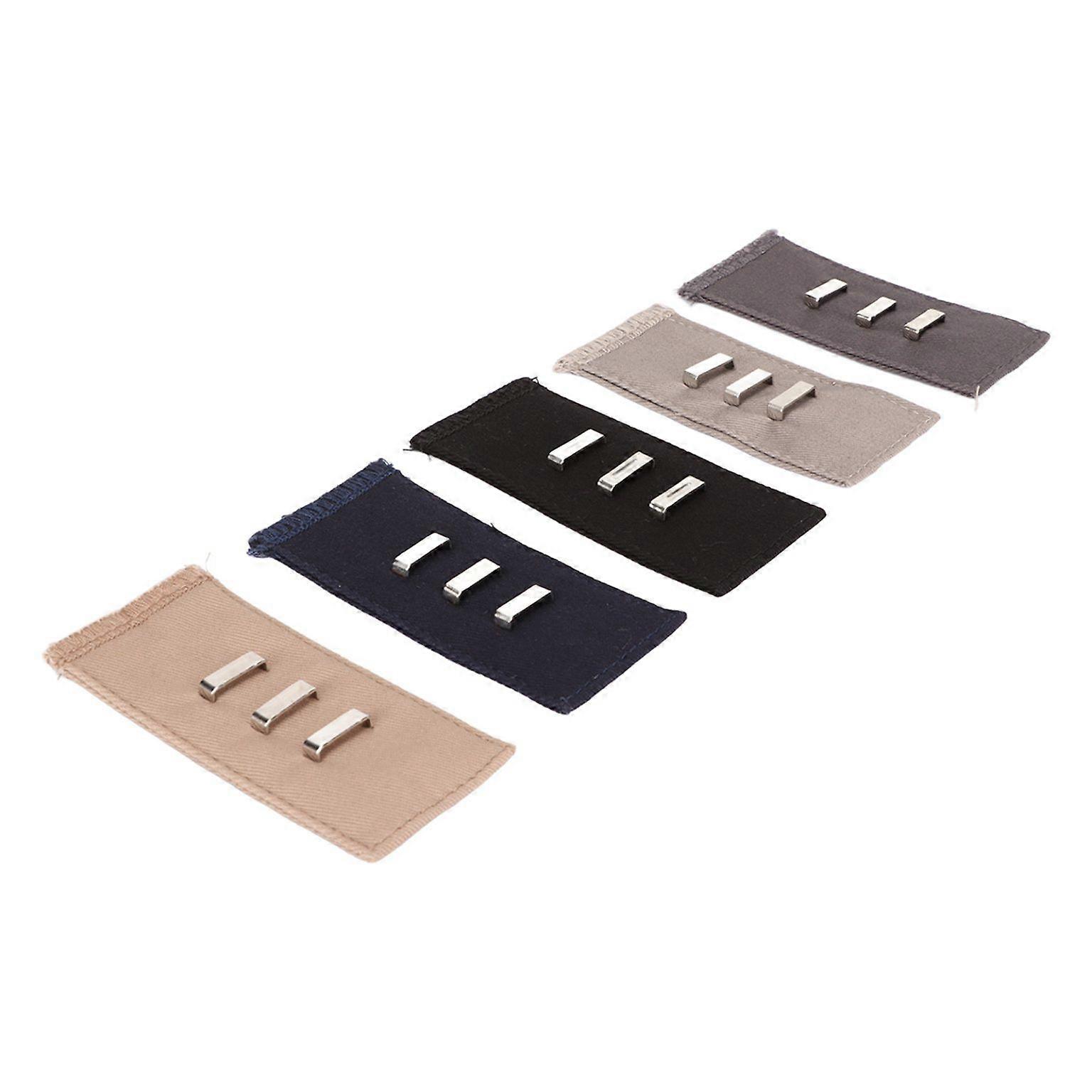 Adjustable Hook Pants Extender - 5 Pack Waist Extenders for Men