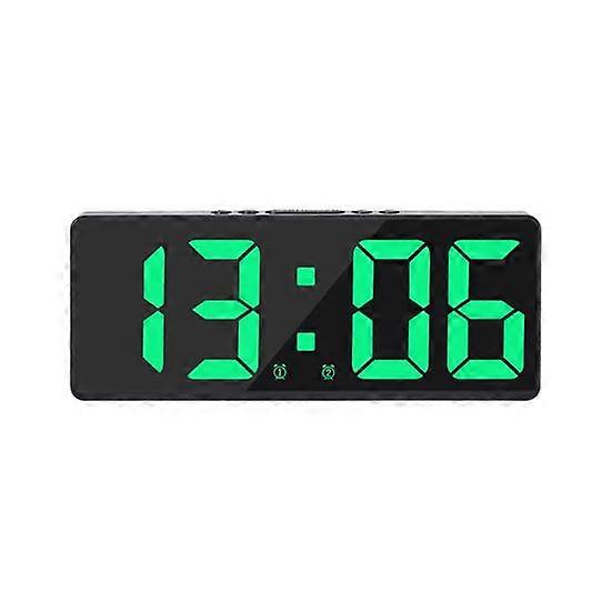 Temperature Display Large Screen Creative Decorative Anti-disturb Function Desktop LED Clock Electronic Alarm