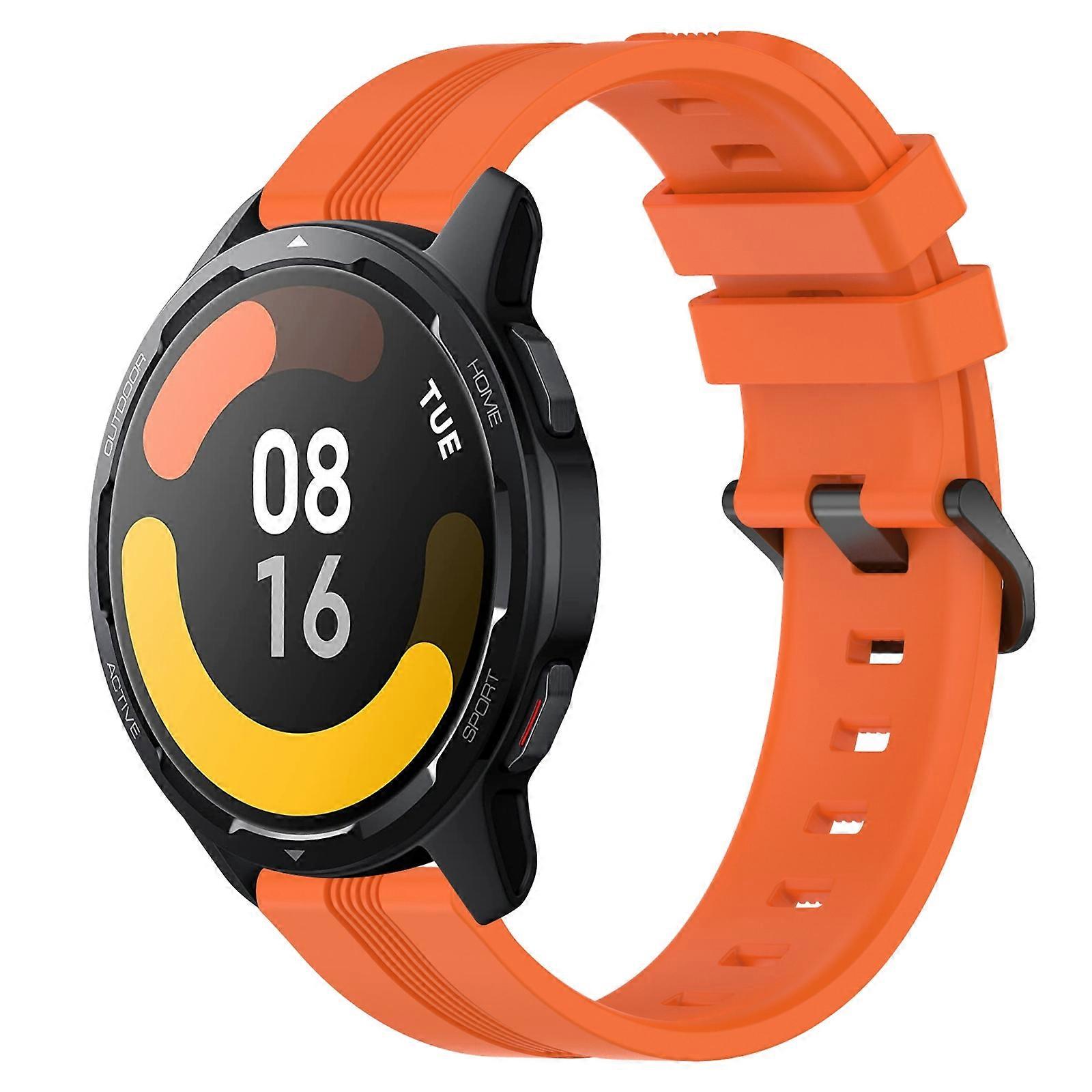 Xiaomi Watch S1 Active 22 mm-es homorú csíkos Slicone óraszíjhoz