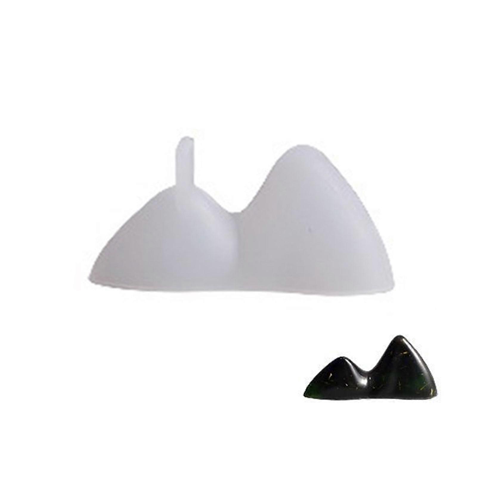 قالب سيليكون Mountain Peak لصنع الشموع والصابون - سهل التنظيف والتخزين ، مثالي للمبتدئين والهواة