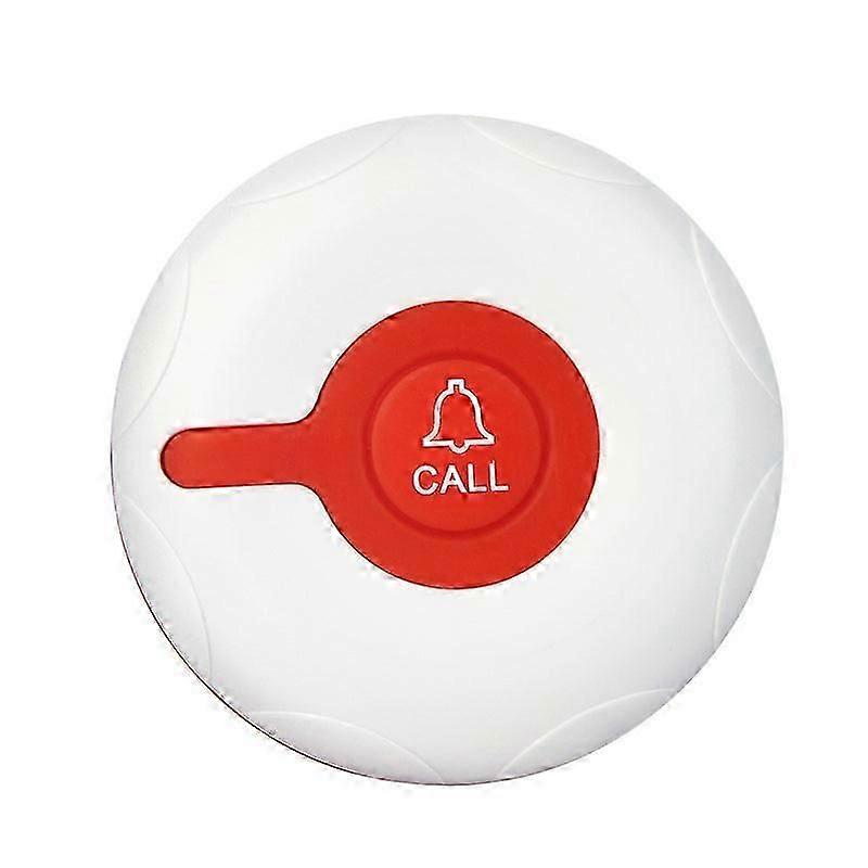 Td009 White And Red Single Key Calling Device Waterproof Button