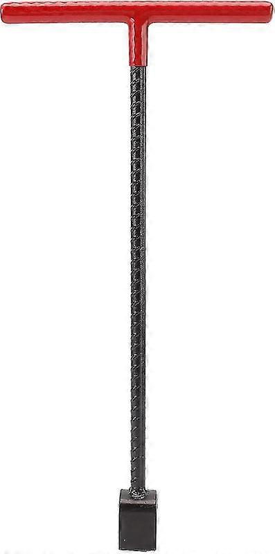 Water Meter Key Wrench, Sturdy Water Shut Off Tool Heavy Duty Multifunction With 4 Way Utility Tool For Valves(yellow)