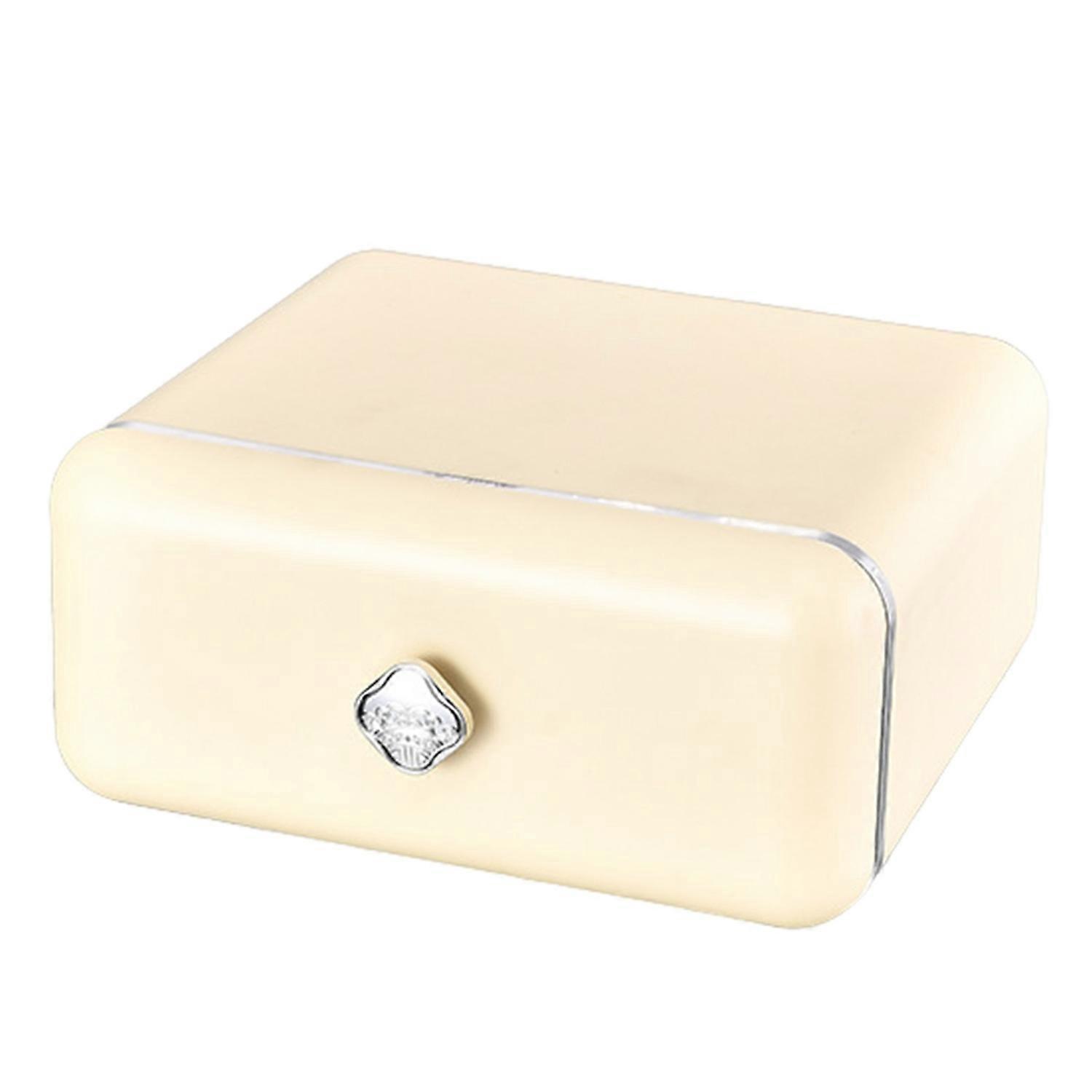 Acrylic Cosmetic Storage Box Compartment Design with Dustproof Cover Efficient Space-saving Storage