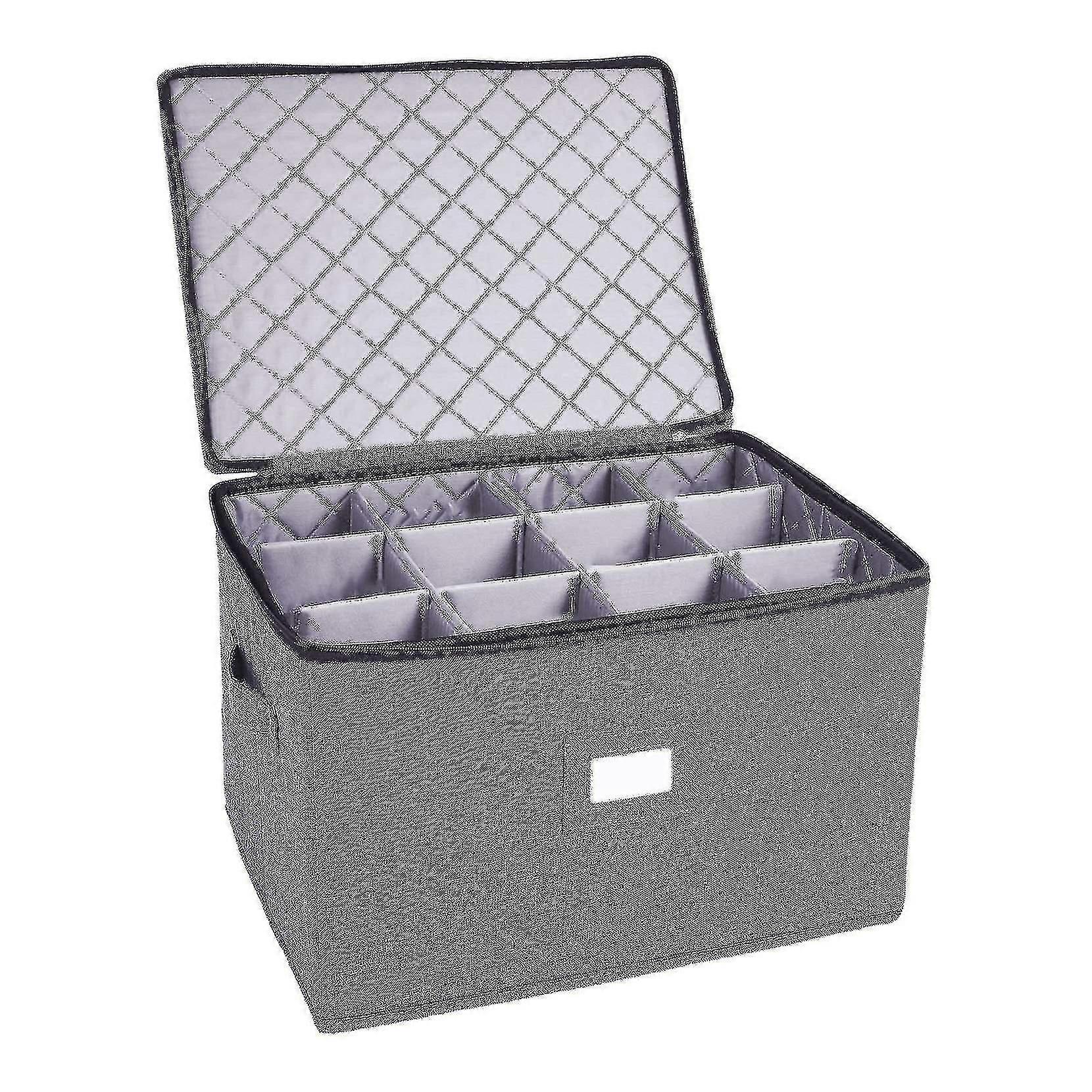 Wine Glass Storage Holds 12 Wine Glasses Or Wine Foldable Storage Box Can Also Be Used For Clothing
