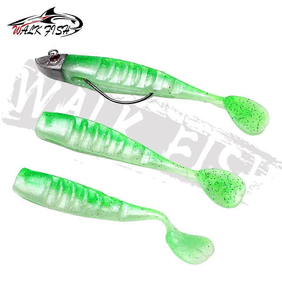 WALK FISH Jigging Head Soft Silicone Lure For Sea Fishing 10cm15g 13cm 26g Silk Lure For Bass And Pike