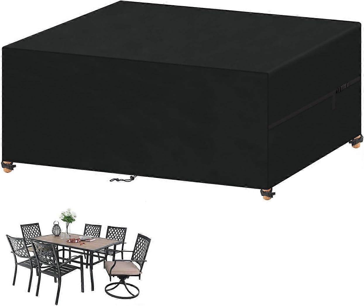 Copertura per mobili da giardino, copertura per mobili da giardino all'aperto, copertura per tavolo da giardino impermeabile, telone per tavolo da giardino