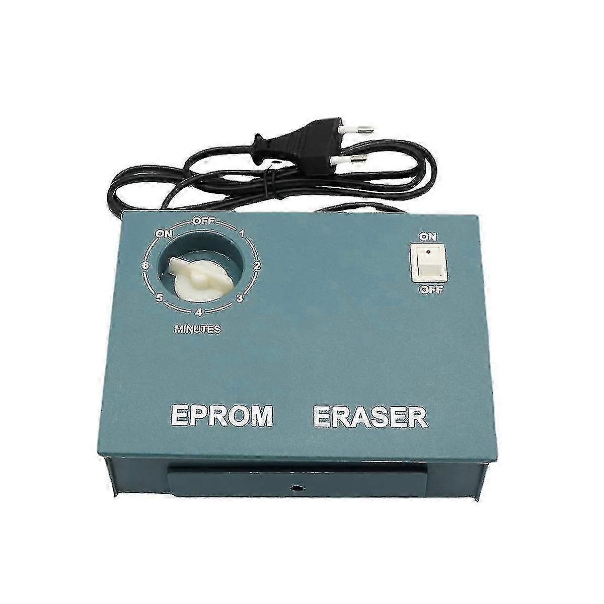 UV EPROM Eraser with Timer - Data Erase Tool for Semiconductor Chips (EU Plug)
