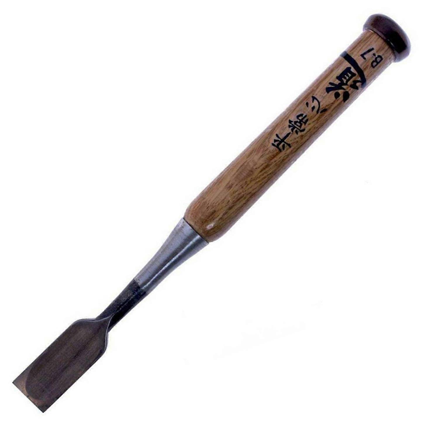 Michihamono Japanese Wood Carving Tool B-7 21mm Flat Woodcarving Socket Chisel