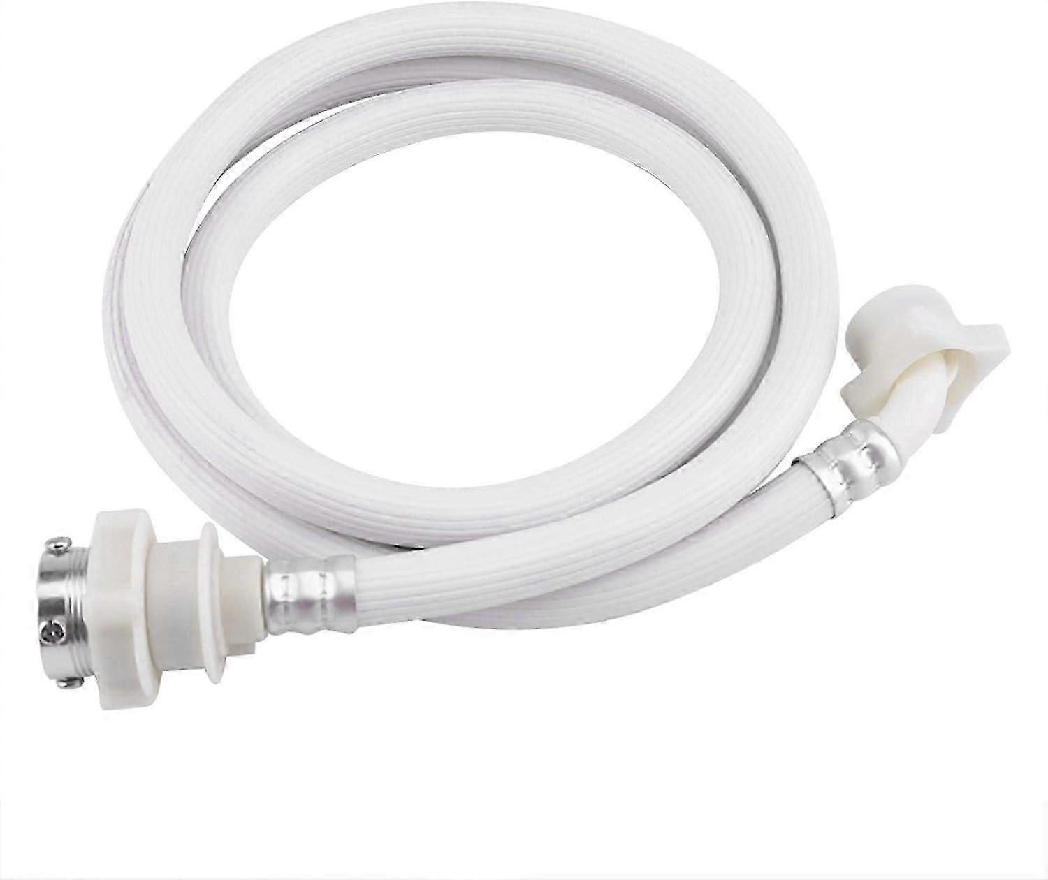 Premium PVC Washing Machine Hoses - Hose for Washing Machine Water Inlet Tube Connector, White Long Length Universal(2 meter)