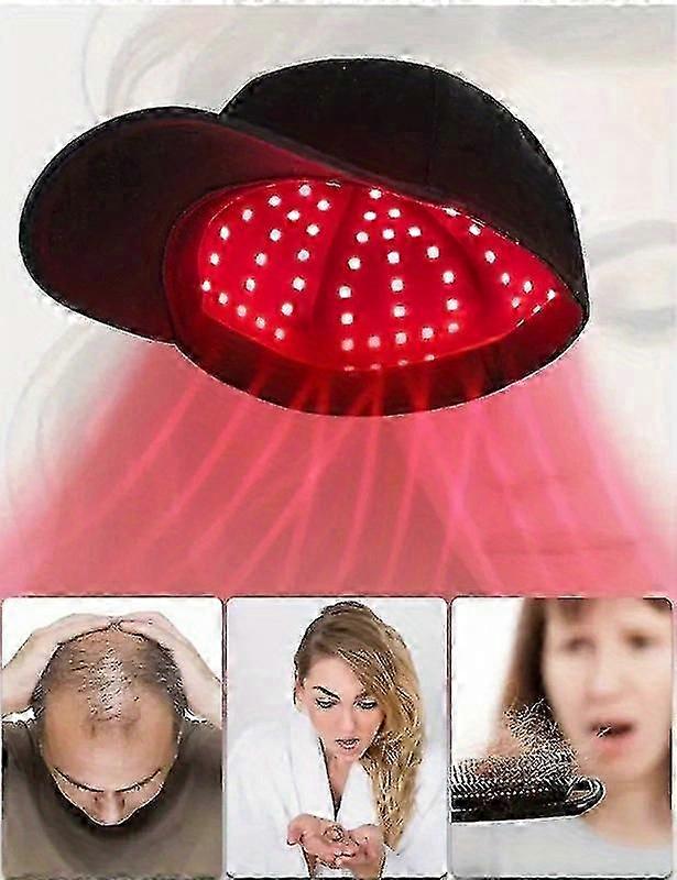 Nahinfrarot-Rotlicht-Therapie-Kappe Haarwuchs Anti-Haarausfall-Behandlung Hut