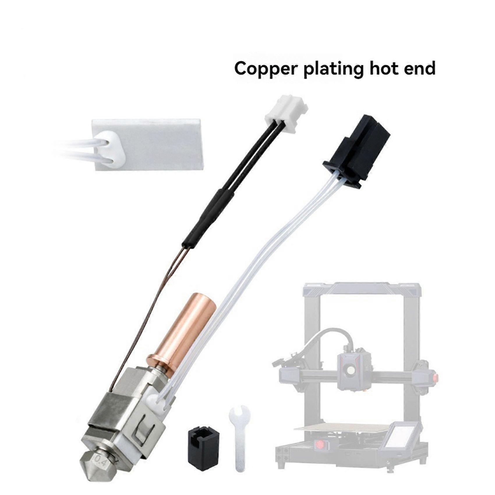2X Upgrade Hotend Kit for 2 Thermistor Heater 0.4mm Print Hot End for Kobra2 Plus/Neo/Kobra2