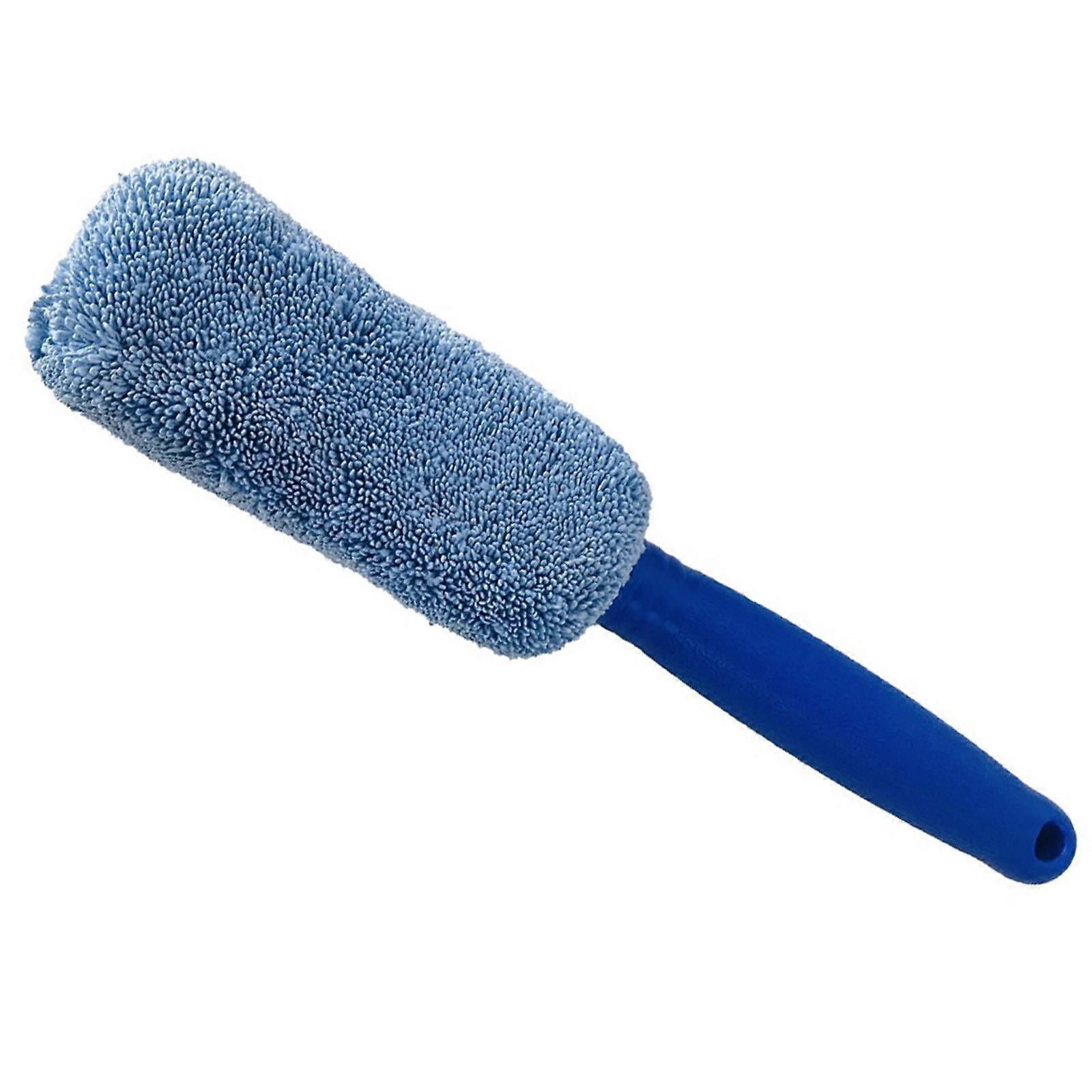 Car Wheel Brush Wash Tool Reusable for Fenders Engines Door Blue