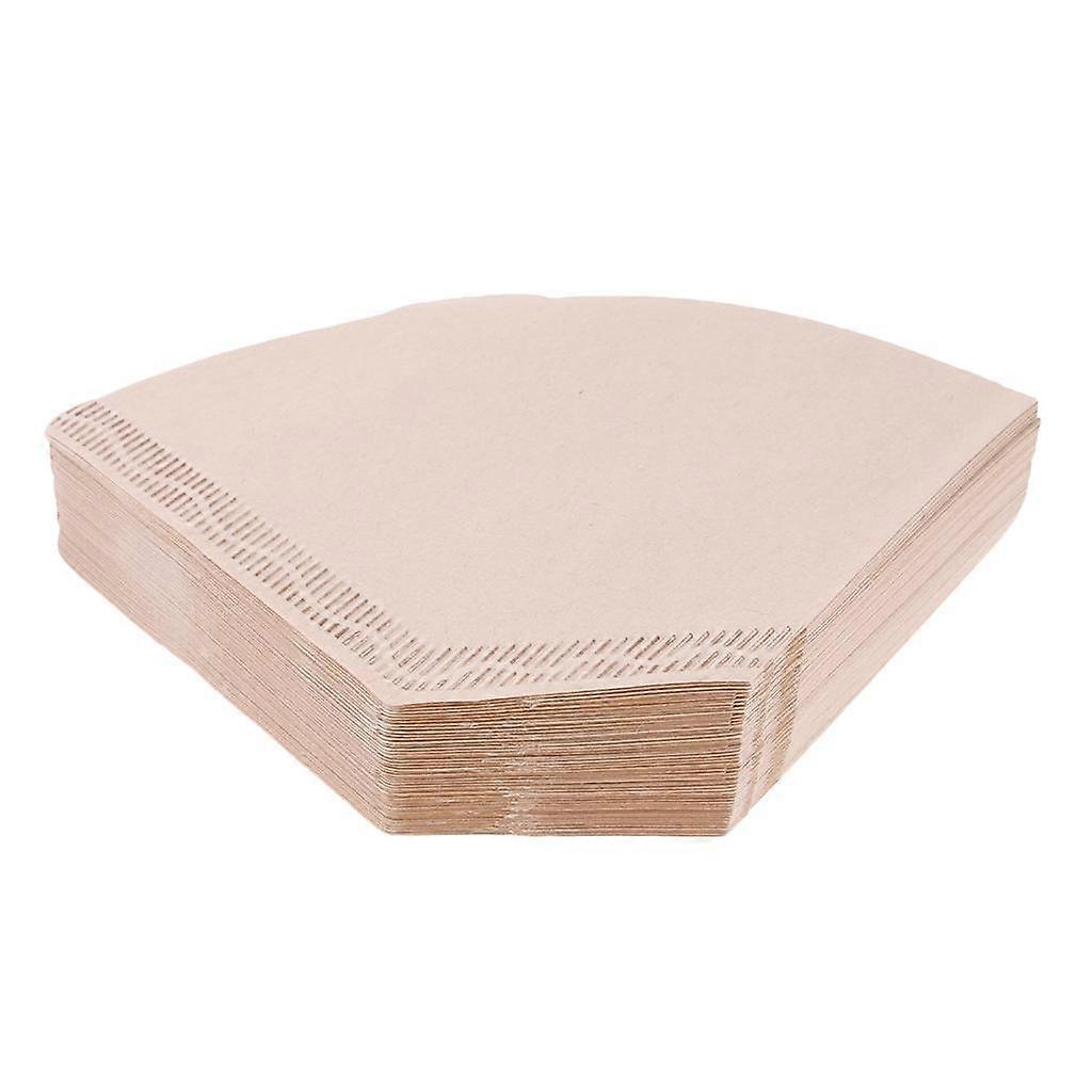Pack of 100 Pcs #4 Coffee Filter Paper No. 4 For 2 Coffee Makers