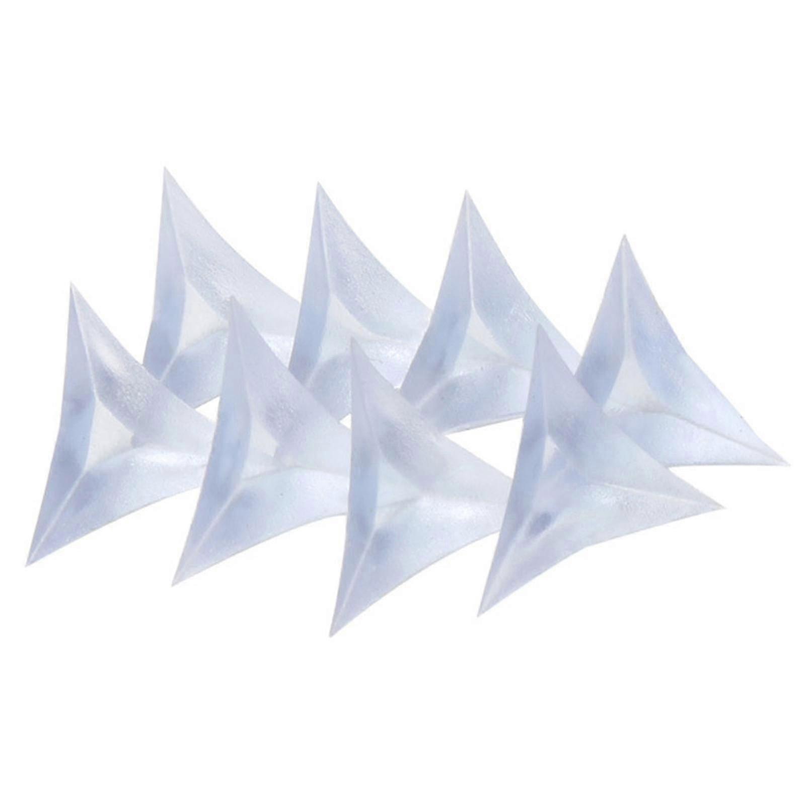 2025 100pcs/200pcs Corner Dust Guards Triangle Stair Anti-collision Pvc Inside Corner Dust Guards Household Use Qinghai