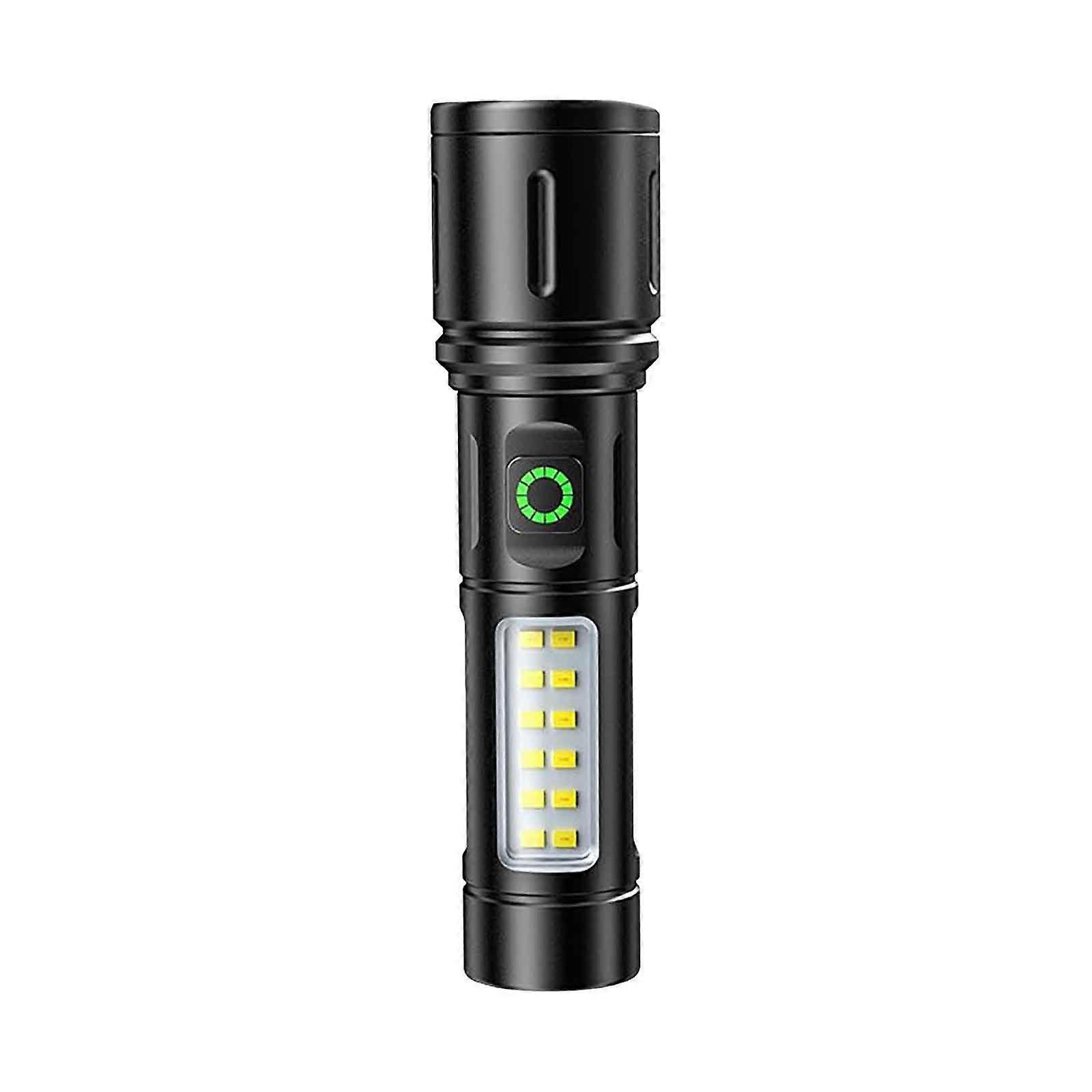 Strong Flashlight Outdoor Household Mini Rechargeable Small Elderly Portable Long-range Hand Light AA49
