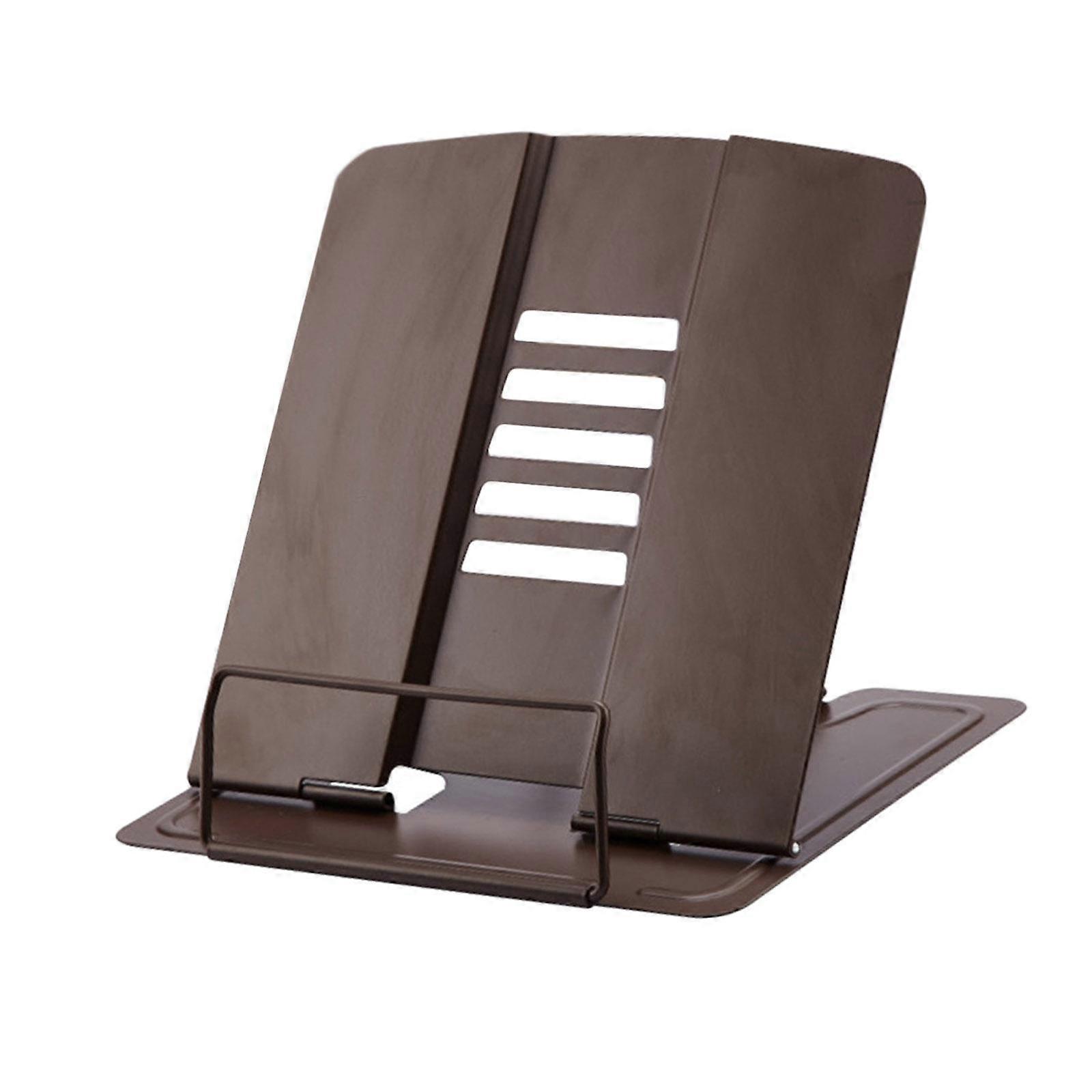 Adjustable Reading Book Stand Holder Bookstand Metal Foldable Bookrest Shelf
