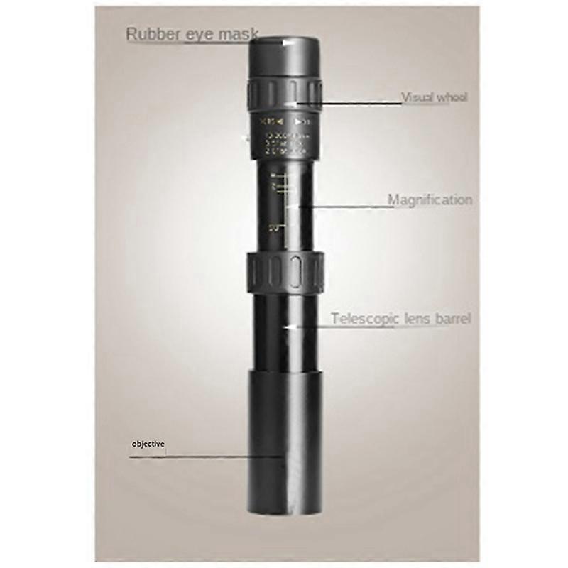 10-300X40 Zoom High-Definition Monocular Binoculars Long-Distance