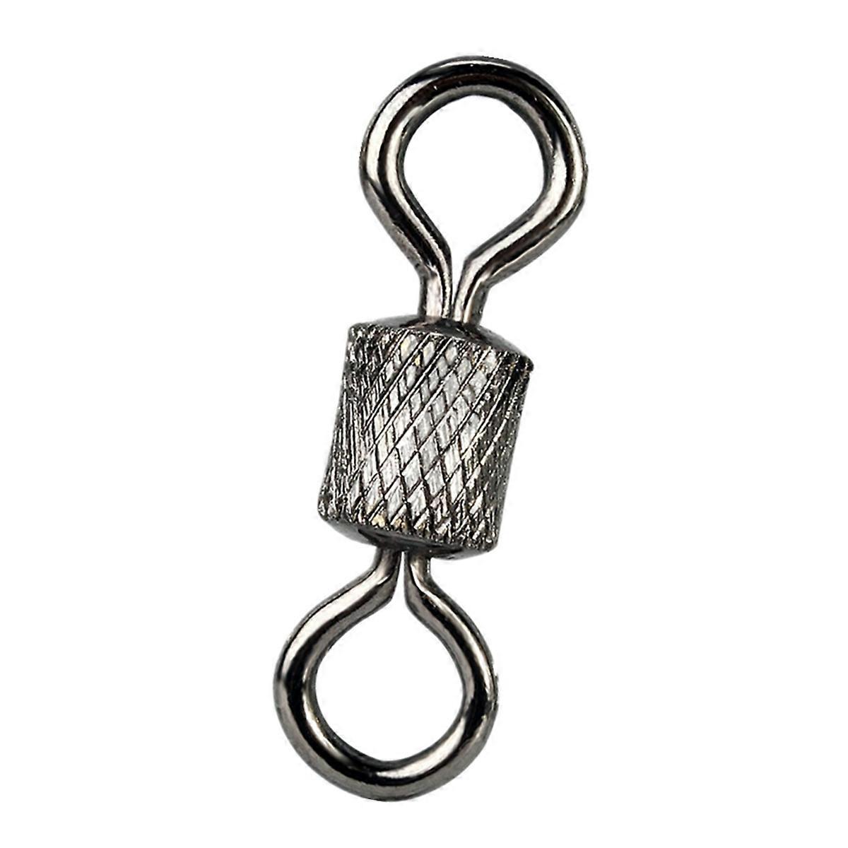 Fishing swivel connector ring rolling rotator for safety Kana hook D