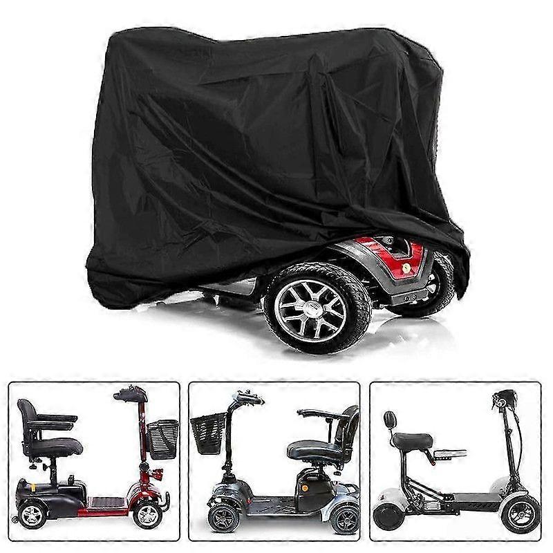 Κάλυμμα σκούτερ κινητικότητας, αδιάβροχο κάλυμμα βροχής για αναπηρικό καροτσάκι, προστασία καλύμματος οχήματος 210D Oxford για σκούτερ κινητικότητας
