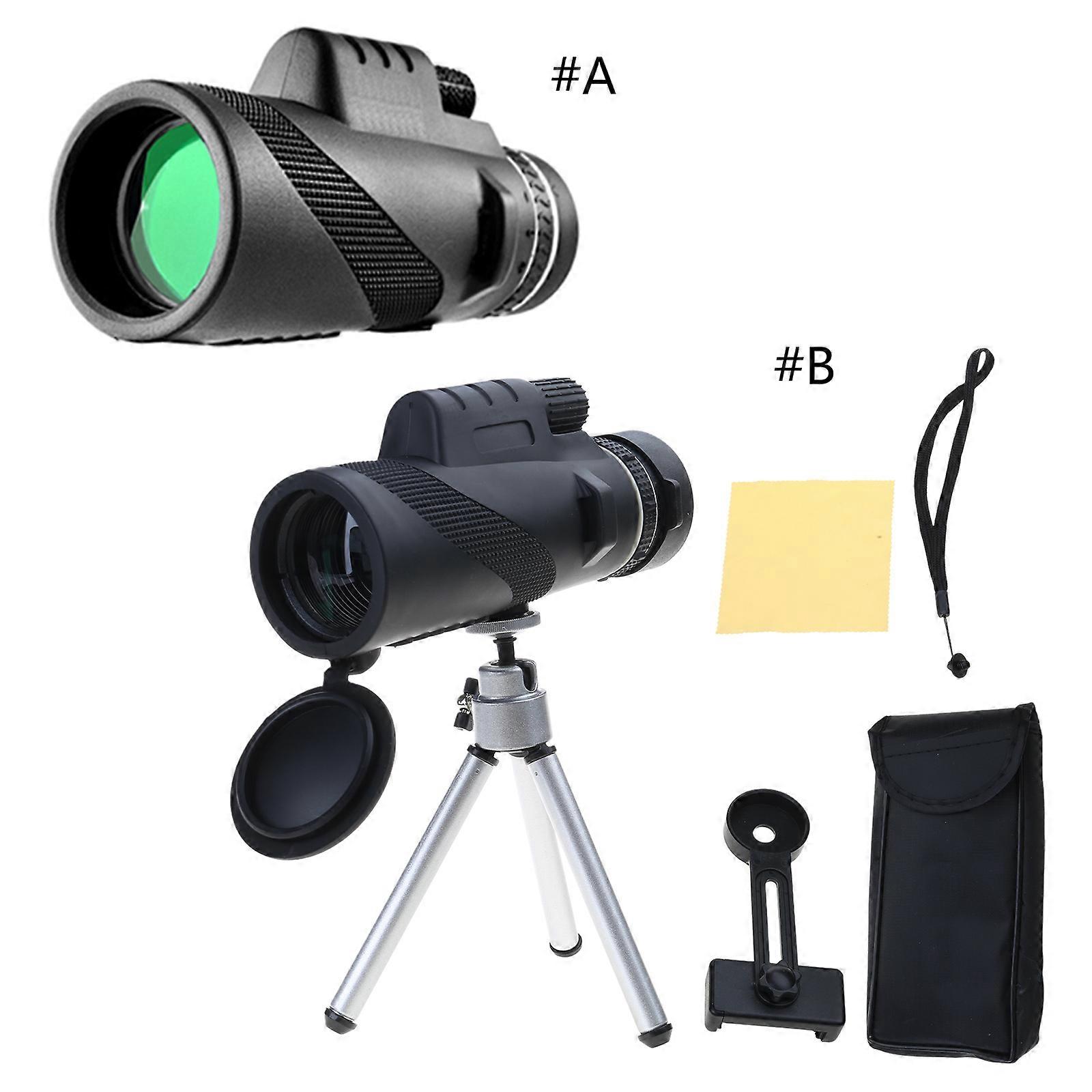 High Powerful Monocular Long Range 40X60 Telescope for Smartphone Waterproof Zoom Binoculars Night for Vision Scope