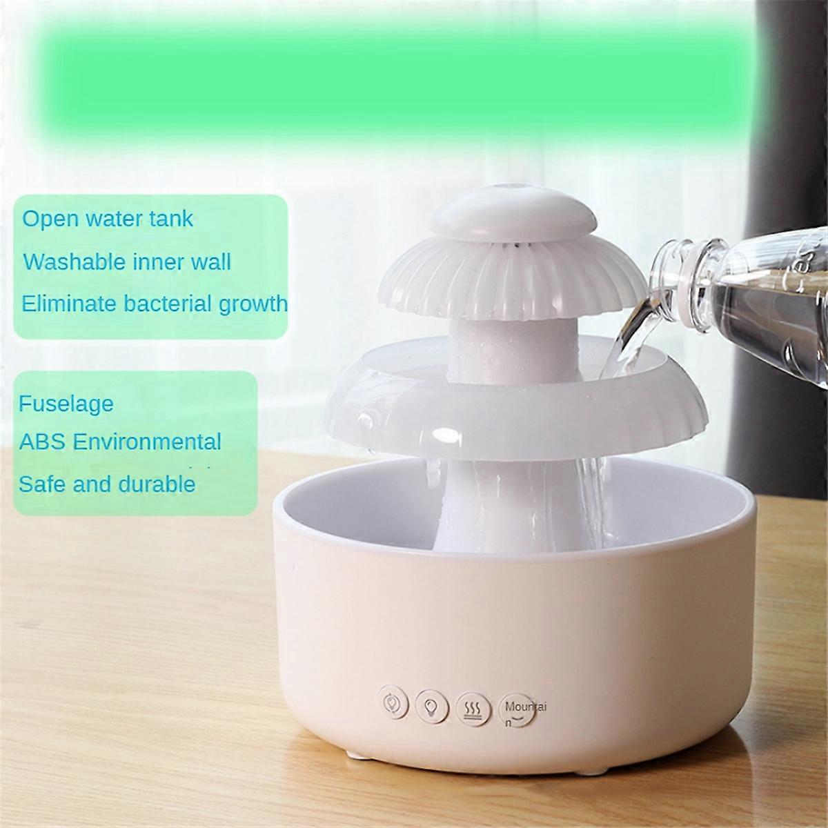 Rain Cloud Cool Mist Humidifier with Color LED Night Light