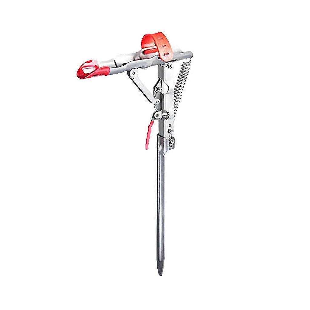Automatic Fishing Rod Holder with Stainless Steel Build, Tip-Up Hook Setter Spring, and Line Trigger for Easy Fish Catching