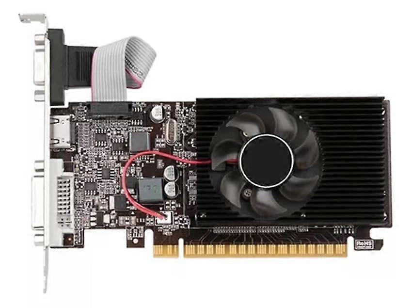 Low Profile Graphics Card 2.0 for GT610 PC Video Gaming 2GB