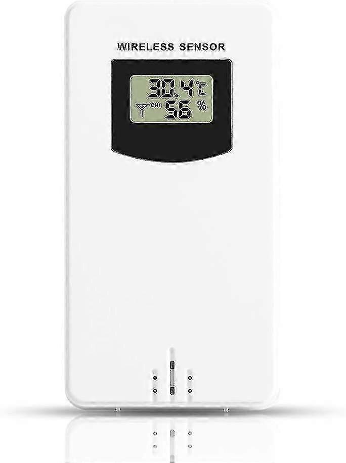 Weather Station Accessories, Wireless Sensor Probe Temperature Monitor Outdoor Replacement Sensor
