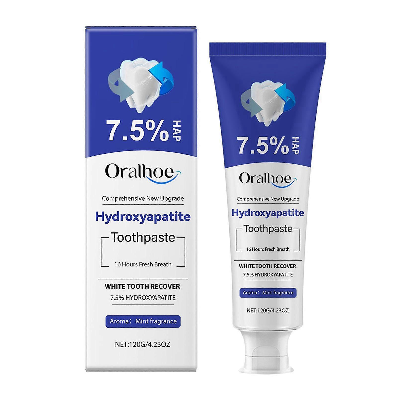 7.5% Hydroxyapatite Toothpaste Deep Cleaning Care Toothpaste for Home Use