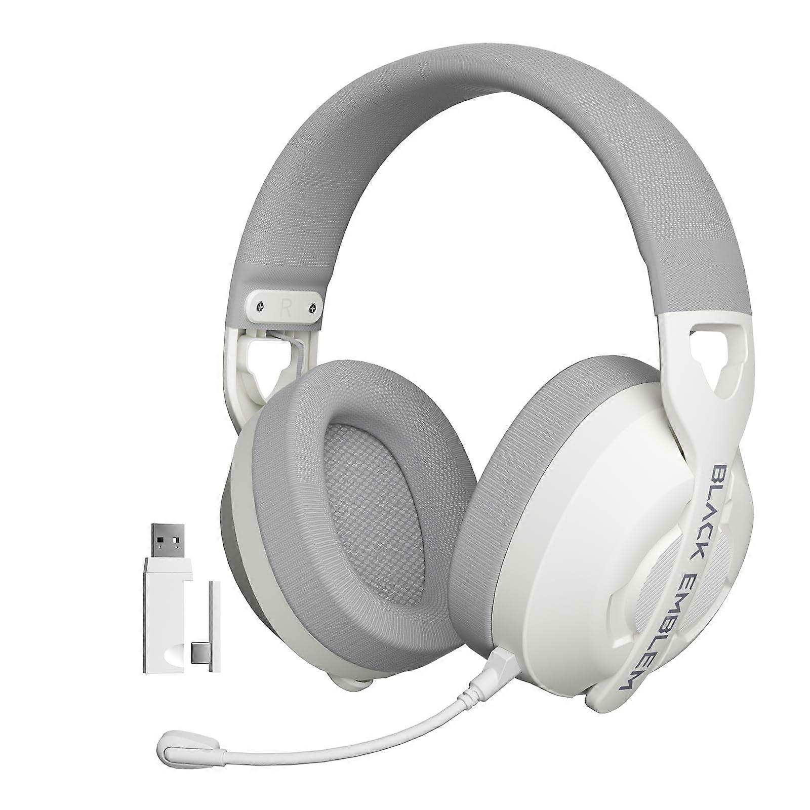 X2 Wireless Gaming Headset 2.4GHz with 50 Hours Battery, Low Latency, Lossless Audio, Removable Mic, Compatible with iPhone 16, Android, PS, Switch