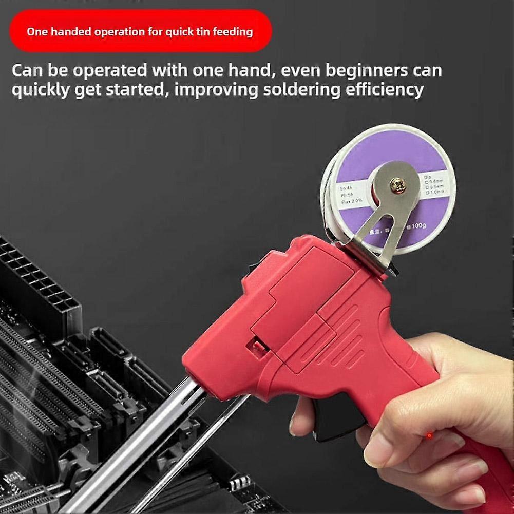 110V/220V 60W stuurt automatisch Tin Pistool Handbediende Soldeerbout Interne Warmte