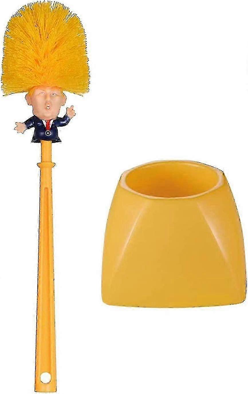 Trump WC-kefe | Tedd újra nagyszerűvé a WC-det | Donald Trump WC-seprű | Vicces WC-kefe | Ajándékötlet | Szokatlan | Titkos Télapó | Humor | Szórakozás |