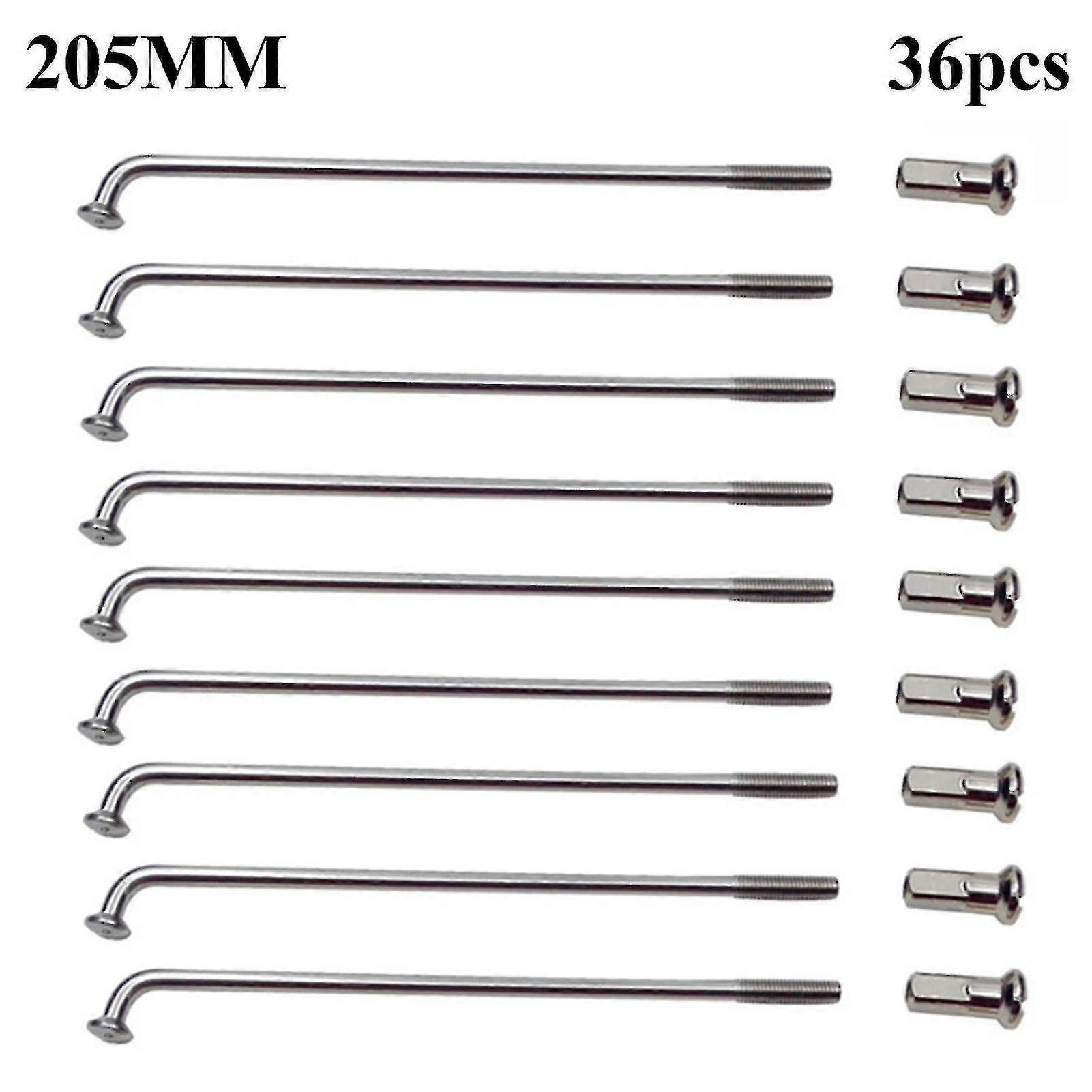 36pcs Bicycle Spokes Long Lasting Muti-function Lightweight Mountain Bicycle Spokes For Bicycle