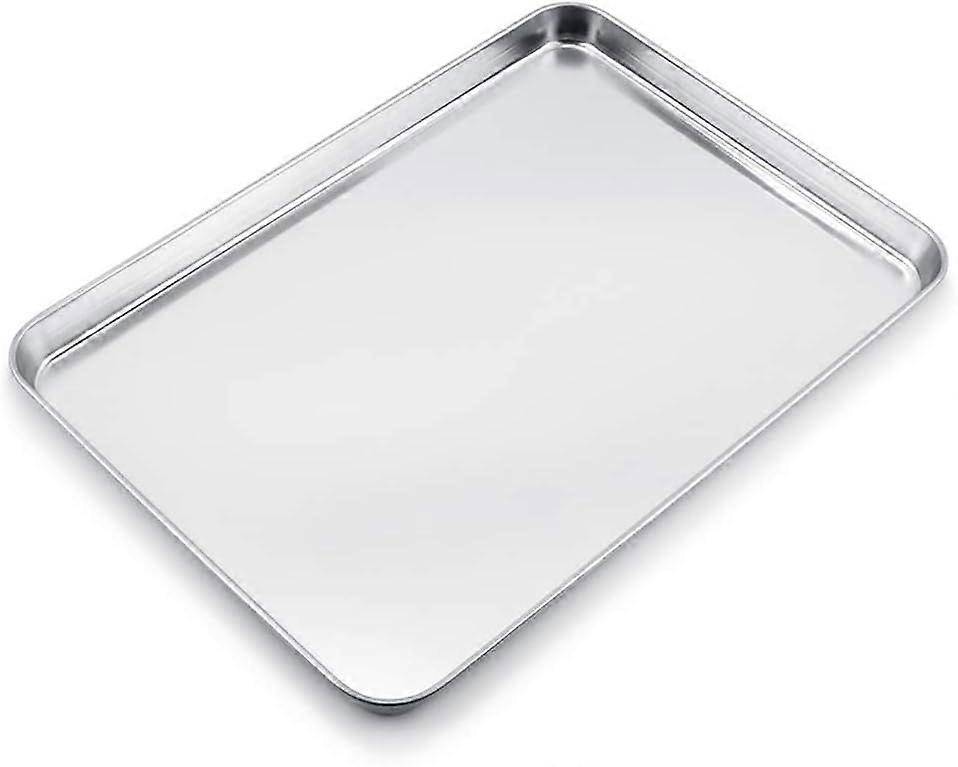 Stainless Steel Baking Tray, Non-Stick, Dishwasher Safe, Rectangular Dish