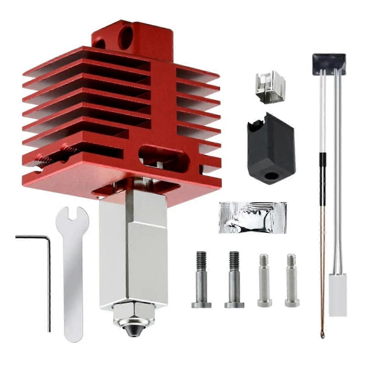 Hotend Kits for BambuLab P1S,P1P,X1,X1C,X1E One-Piece Hardened Steel