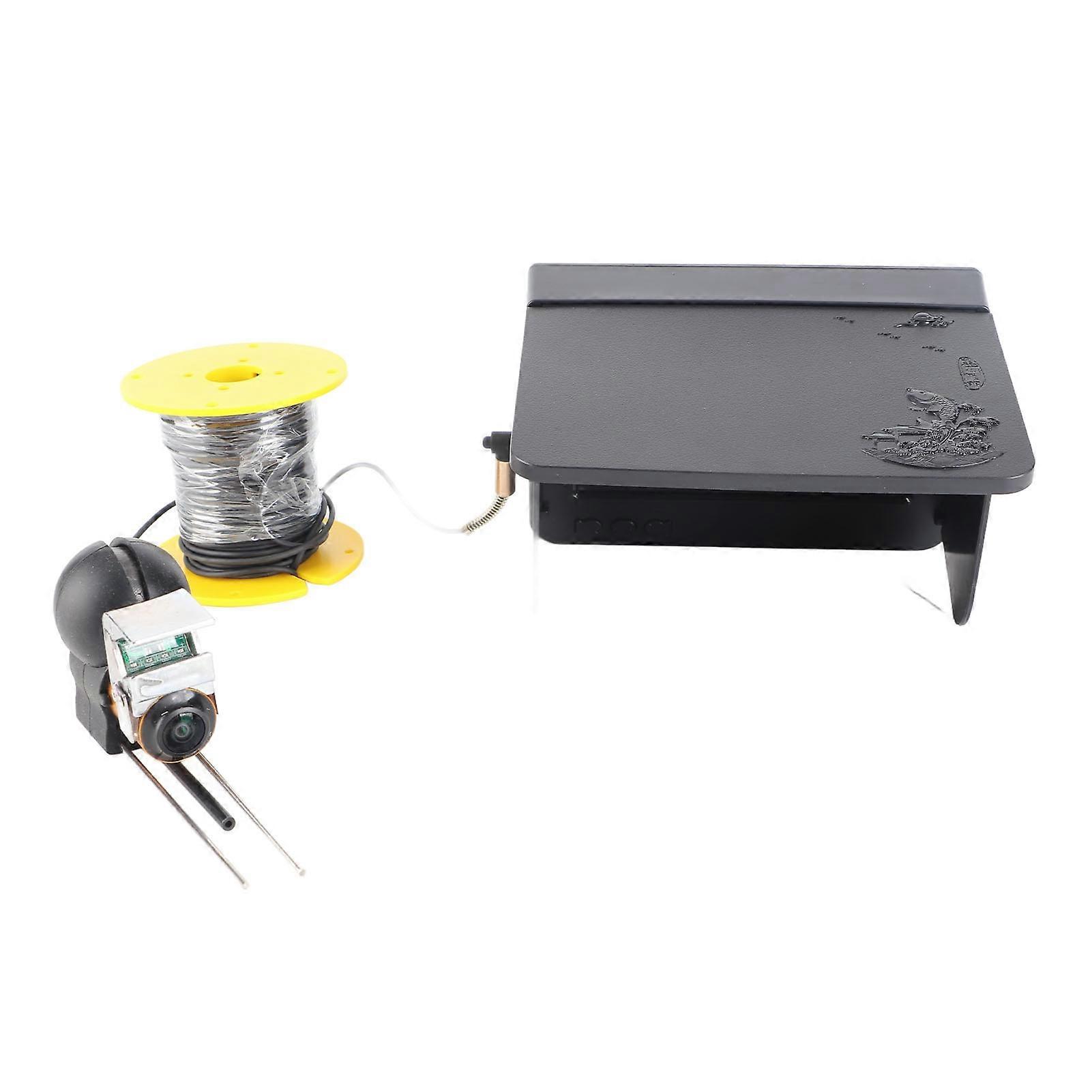 Pesca 5 Polegadas LCD IPS Tela Colorida HD Câmera Subaquática Localizador de Peixes com Luz de Visão Noturna IR