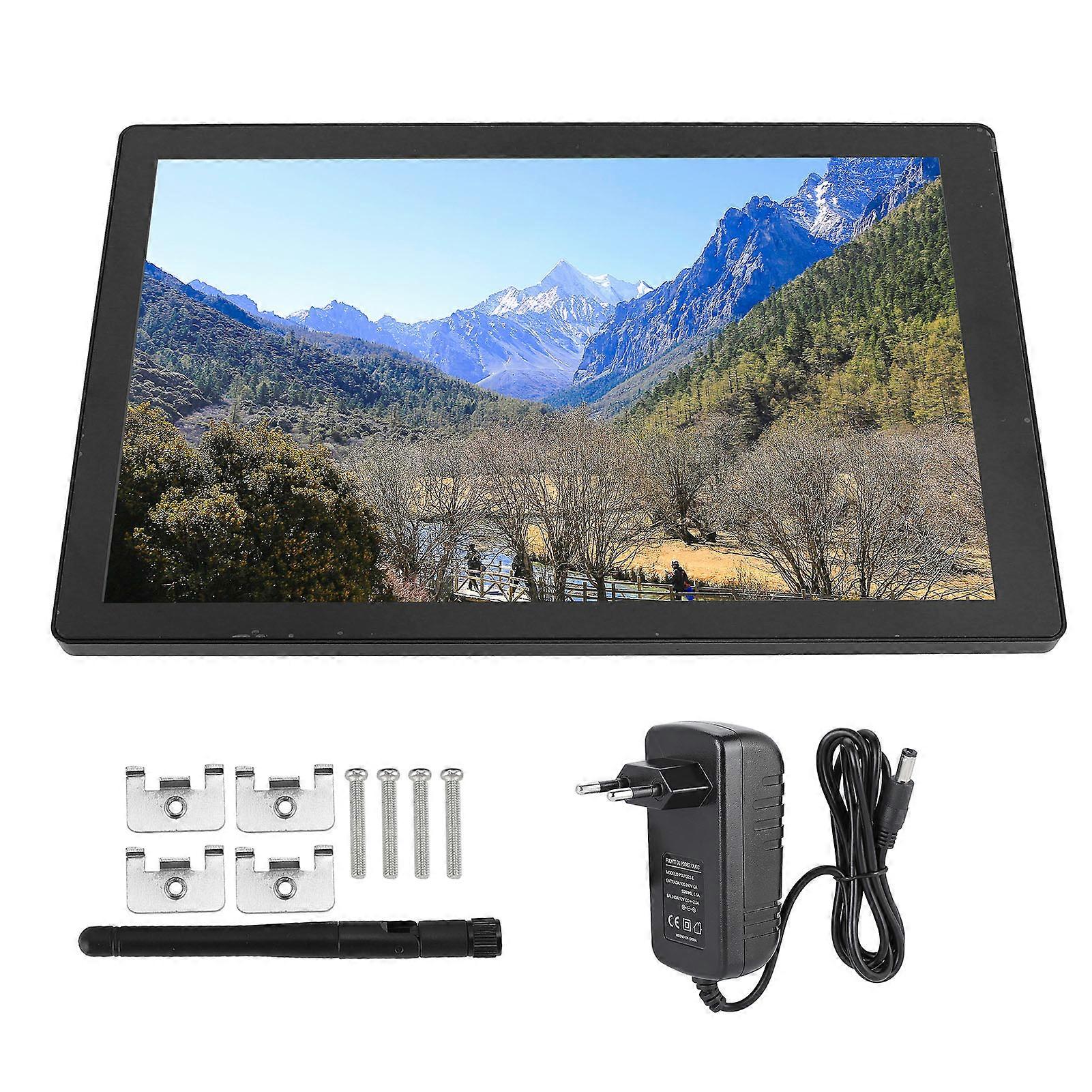 10,1 polegadas capacitivo sem fio DDR3 1G EMMC FLASH 16GB Backlight à prova d'água montagem na parede Industrial Touchscreen Display para Android