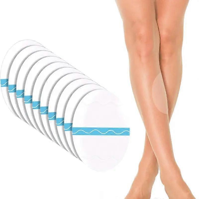 10-Pack Anti-Chafing Thigh Pads - TPU & Non-Woven, Self-Adhesive, Transparent, Sweat-Absorbent for Friction Prevention