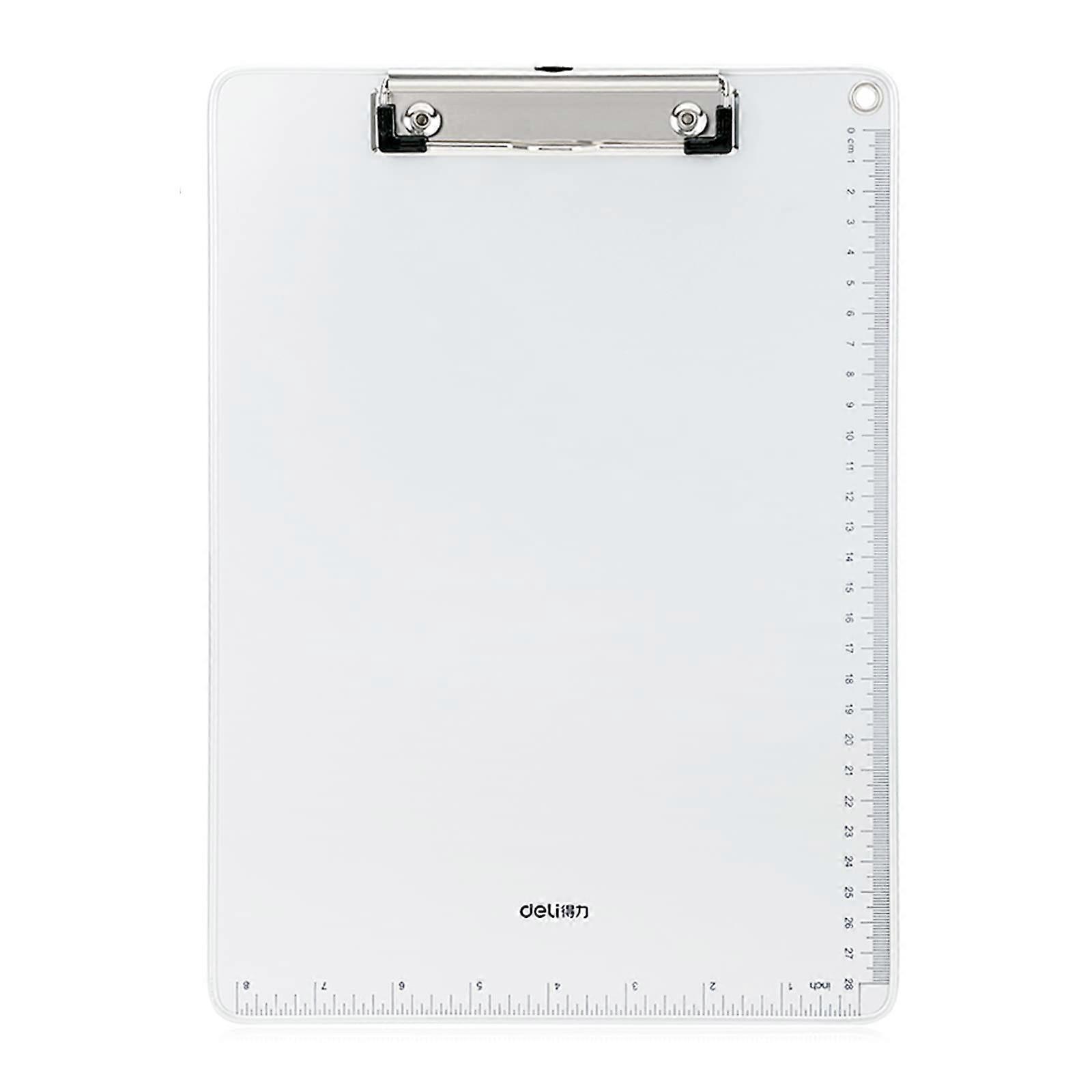 Clipboards A4 Size With Ruler Silver Color